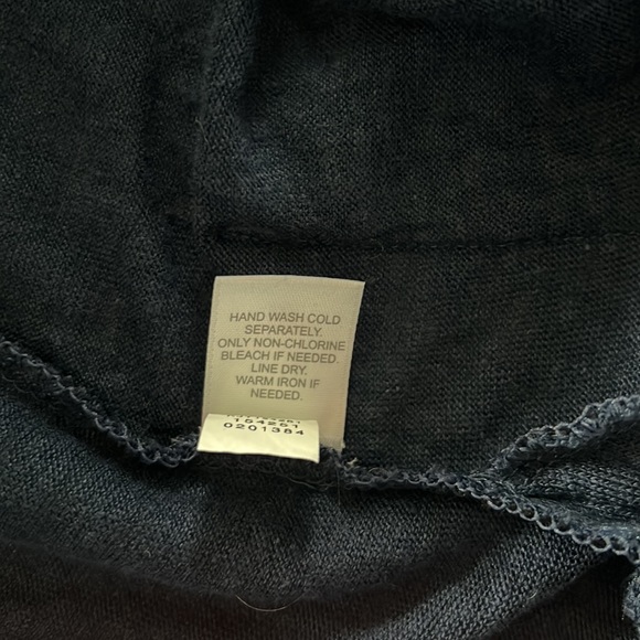 JJill Love Linen open front Navy Cardigan - Picture 6 of 6